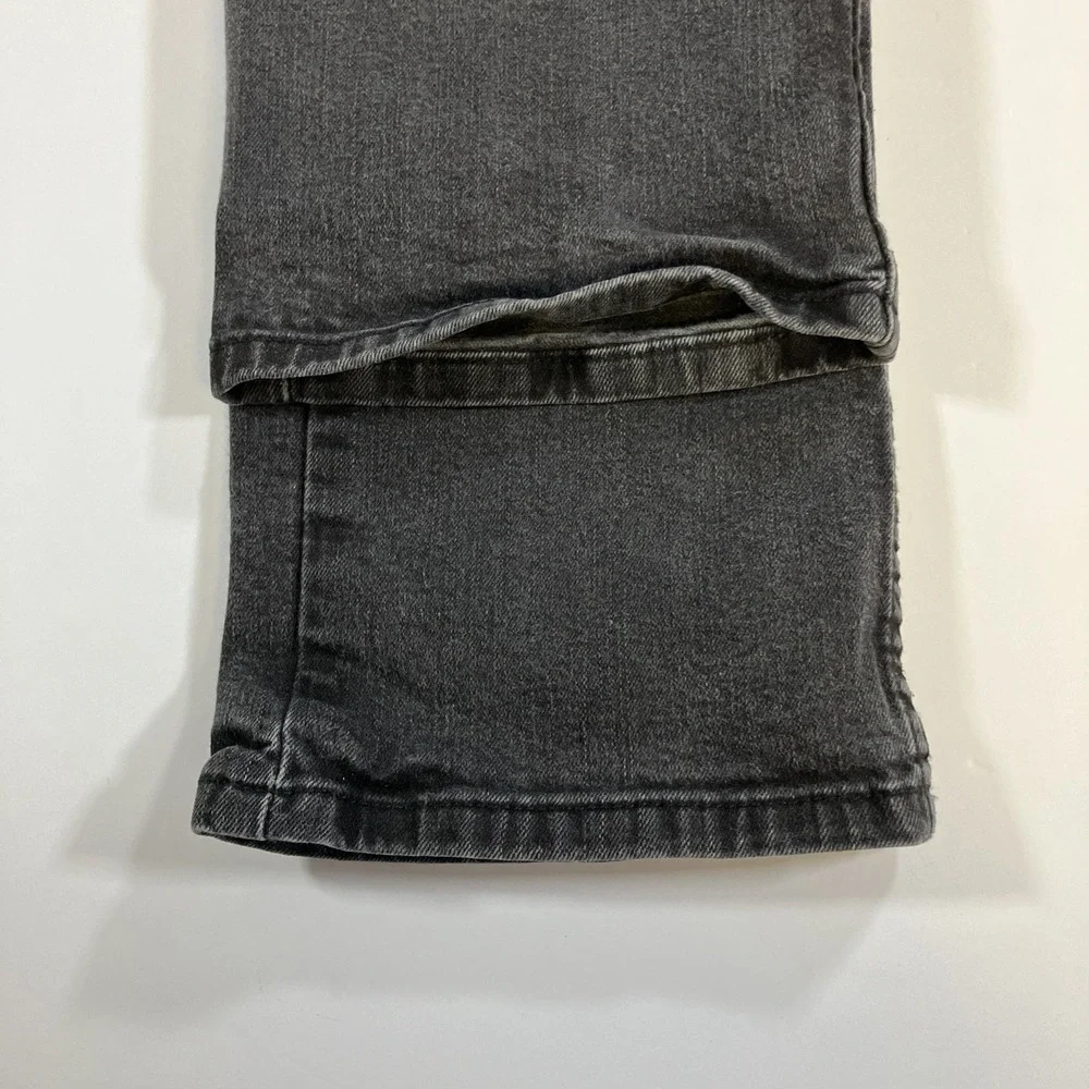 Levi's 514 Jeans Mens 32x32 Black Straight Fit Stretch Denim 30x29.5 Actual
